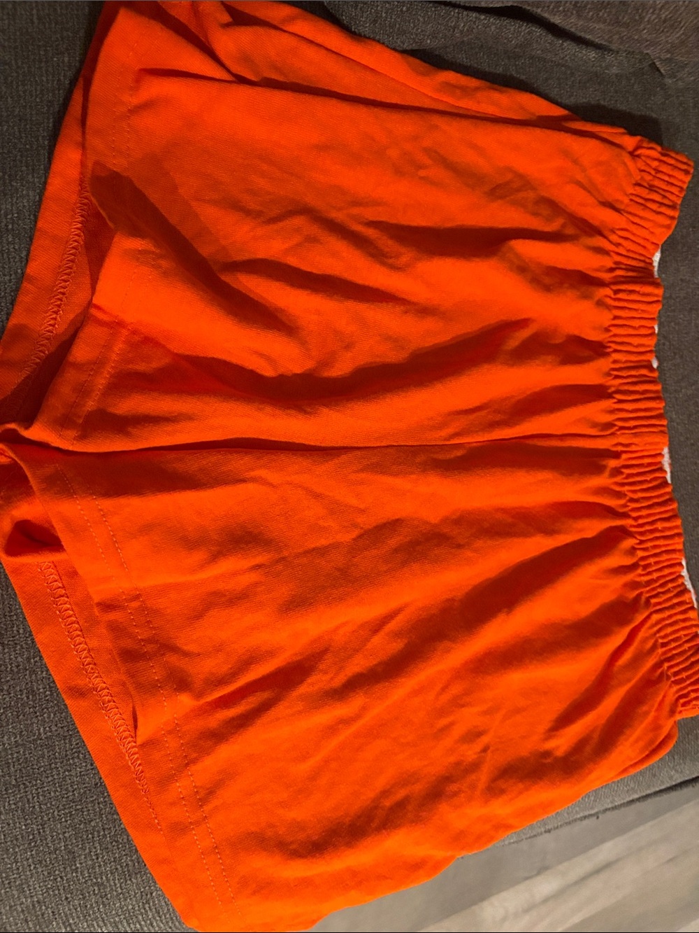 Soffe Orange Athletic Shorts